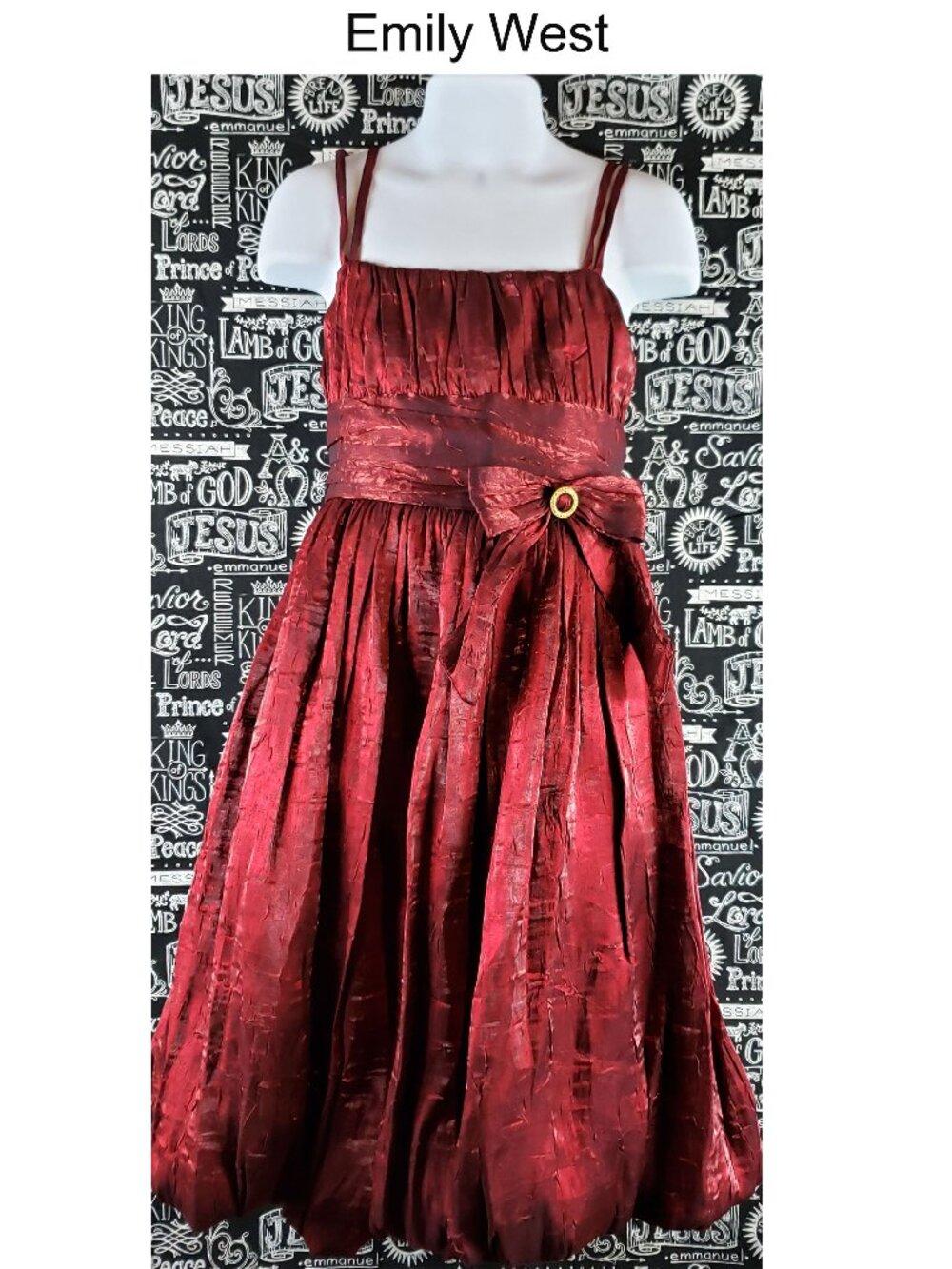Emily West Bubble Hem Sleeveless Dress Size 10